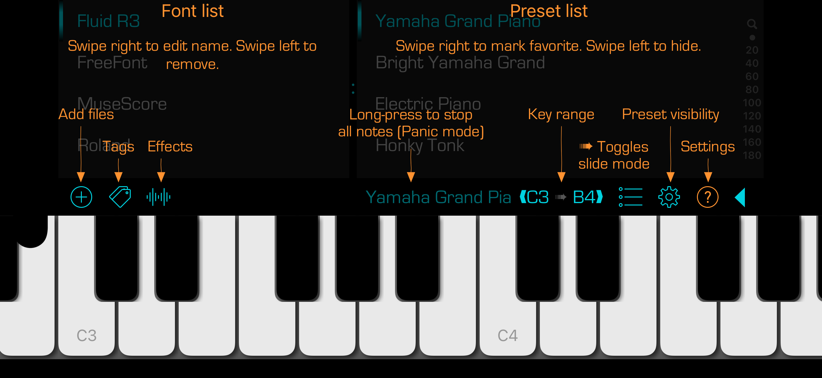 SoundFonts hints